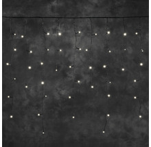 Rideau lumineux avec des lampes brillantes pour l''intérieur et l''extérieur
