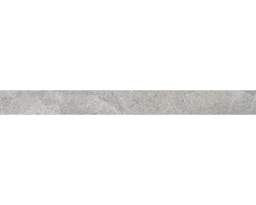 Sockelfliese Lucca Grey AS 8x60 cm rektifiziert