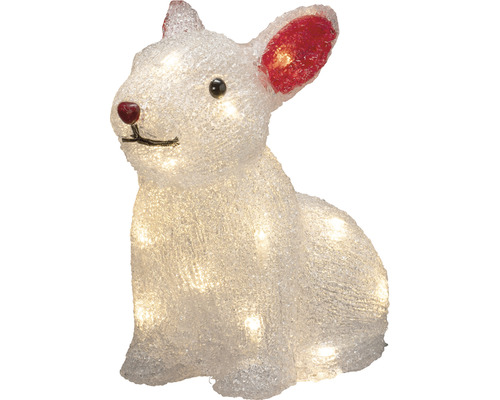 Dekorative Hasenfigur mit Beleuchtung für den Innenbereich