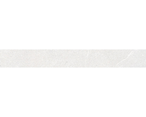 Plinthe de carrelage Lucca White AS 8x60 cm rectifié
