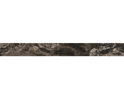 Plinthe de carrelage Orobico Light 8x60 cm poli rectifié Pierre décorative aspect marbre