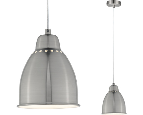 Suspension en métal avec points lumineux