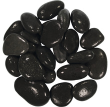 Dekorative schwarze Zierkieselsteine