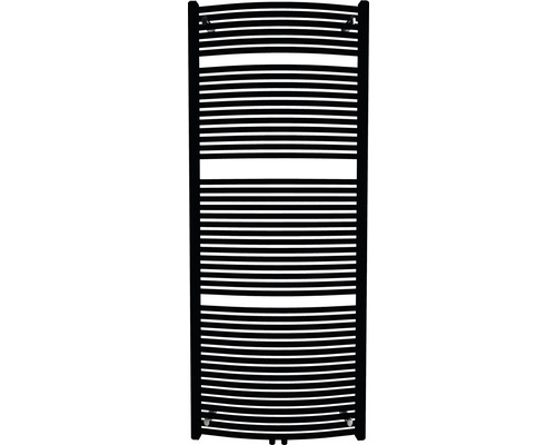 Badheizkörper Rotheigner SWING-M 1810 x 595 mm schwarz matt Anschluss Mittig unten