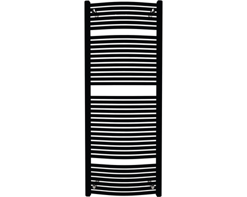 Badheizkörper Rotheigner SWING 1215 x 595 mm schwarz matt Anschluss Beidseitig unten