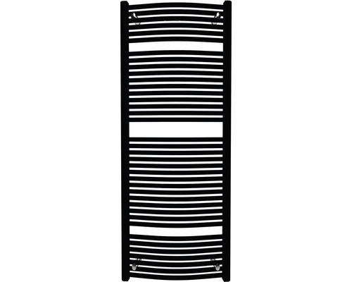 Radiateur de salle de bains Rotheigner SWING 1495 x 595 mm noir raccord des deux côtés en bas