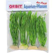 Viererpackung künstliche Aquarium Pflanzen von Orbit
