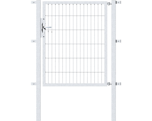 Einzeltor ALBERTS Flexo 100 x 120 cm 6/5/6 Rahmen 40x40 inkl. Pfosten 6 x 6 cm feuerverzinkt