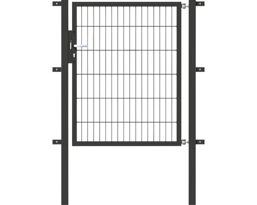 Einzeltor ALBERTS Flexo 6/5/6 100 x 120 cm inkl. Pfosten 6 x 6 cm anthrazit