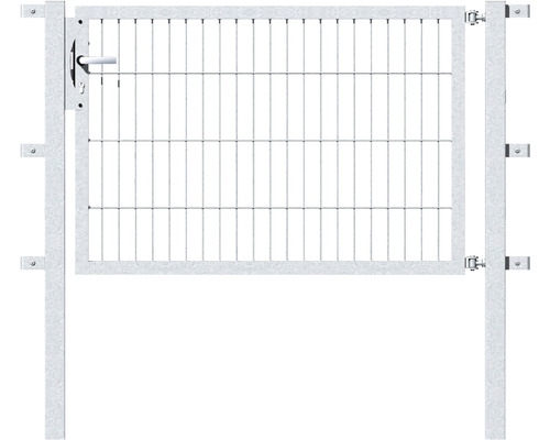 Einzeltor ALBERTS Flexo 125 x 80 cm 6/5/6 Rahmen 40x40 inkl. Pfosten 6 x 6 cm feuerverzinkt