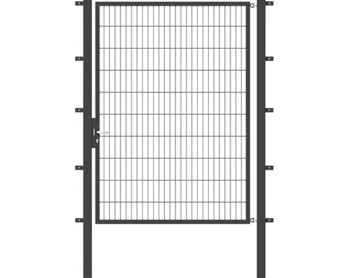 Einzeltor ALBERTS Flexo 150 x 200 cm 6/5/6 Rahmen 40x40 inkl. Pfosten 8 x 8 cm anthrazit