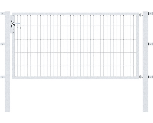 Einzeltor ALBERTS Flexo 200 x 100 cm 6/5/6 Rahmen 40x40 inkl. Pfosten 8 x 8 cm feuerverzinkt