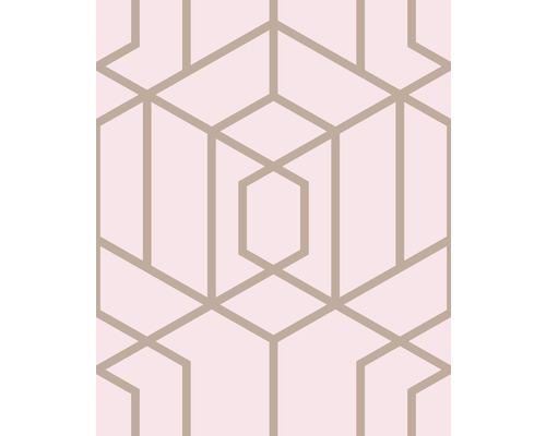 Papier peint avec motif de lignes géométriques