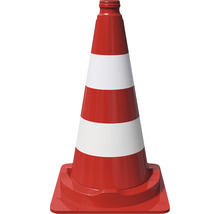 Cône de signalisation avec rayures