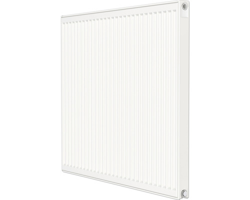 Radiateur à vanne Rotheigner type EKE (21) 8 connexions (latérales, en bas à droite ou à gauche ou raccordement central) 900 x 1400 mm blanc sans languettes de fixation Radiateur plat pour le chauffage de pièces