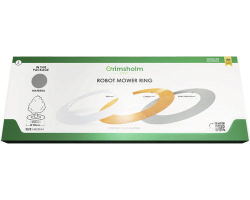 Grimsholm Green Robot Mower Ring Verpackung, Größe medium