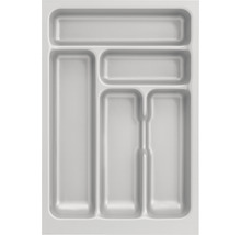 Organisateur de tiroir avec cinq compartiments pour ranger les ustensiles de cuisine