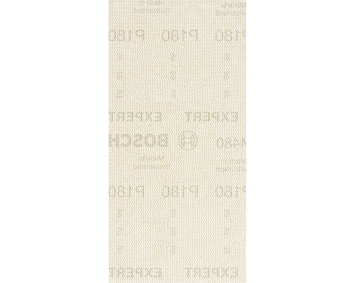 Bosch Schleifblatt für Schwingschleifer, 93x186 mm, Korn 180, Ungelocht, 50 Stück
