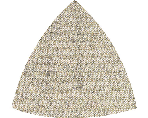 Bosch Feuille abrasive pour ponceuse triangulaire delta, 93x93x93 mm grain 120, non perforé, 50 pièces