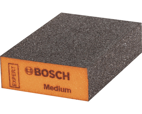 Bosch Schleifschwamm für Handschleifer 69 x 97 x 26 mm ungelocht 50 Stück Schleifklotz mit mittlerer Körnung von Bosch