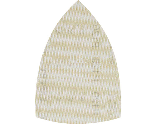 Bosch Disque de grille de ponçage pour ponceuse excentrique, 100x150 mm, grain 120, non perforé, 50 pièces