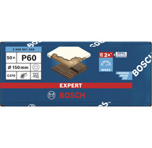 Bosch Schleifblatt für Exzenterschleifer, Ø150 mm, Korn 60, 6-Loch, 50 Stück