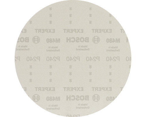 Bosch Feuille abrasive pour ponceuse excentrique, Ø225 mm grain 240, non perforé, 25 pièces