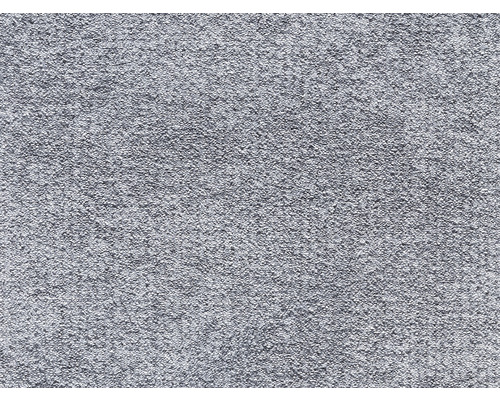 Spannteppich Druckvelours Saimaa grau 400 cm breit (Meterware)