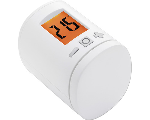 Thermostat de radiateur avec affichage de la température