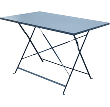 Table pliante en métal