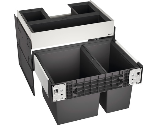 Blanco SELECT II 60/2 Orga Einbau-Abfalltrennsystem 1x30 l und 1x19 l 526208