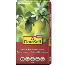 Zitrus- und Mediterranpflanzerde FloraSelf Select® 15l-thumb-0
