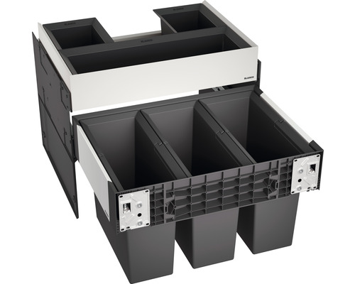 Blanco SELECT II 60/3 Orga Einbau-Abfalltrennsystem 3x15 l 526209