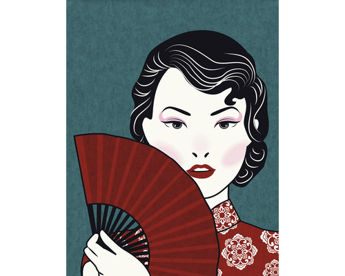 Papier peint panoramique intissé impression digitale DD118782 Asian Fusion Miss Saigon 3 2 pces 200 x 260 cm Papier peint panoramique intissé impression digitale DD118782 Asian Fusion Miss Saigon 3 2 pces 200 x 260 cm