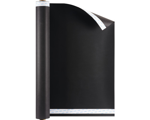 Rouleau de film adhésif noir