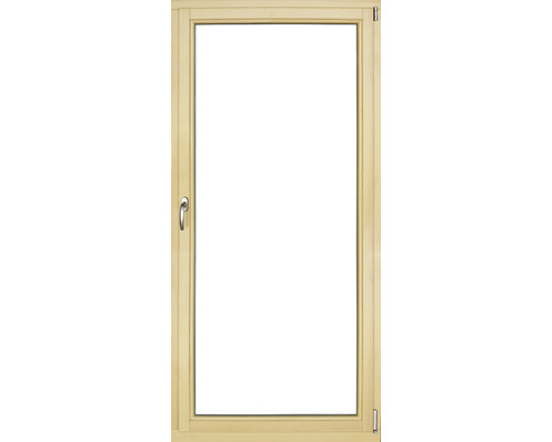 Fenêtre en bois avec poignée de fenêtre