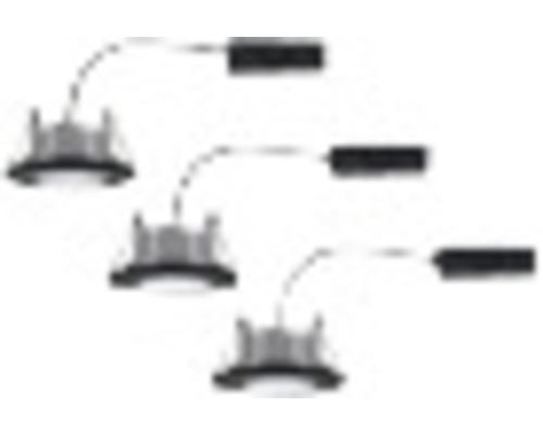 Mehrfachstrahler mit drei Lampen