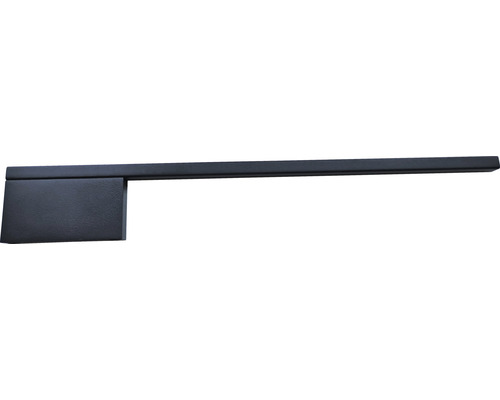 Porte-serviettes ASX3 HHF133S 33 cm bras unique noir mat