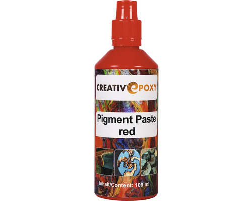 CreativEpoxy Pigment Paste für Giessharz rot 100 g