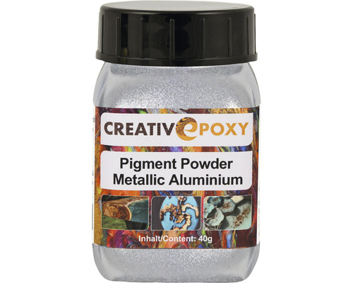 CreativEpoxy Pigment Pulver für Giessharz aluminium 40 g