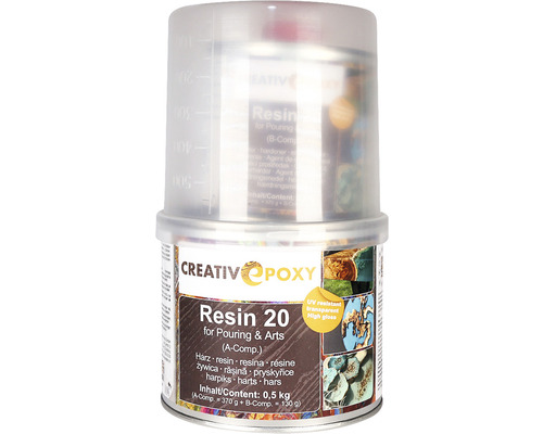 CreativEpoxy Resin 20 Giessharz 500 g