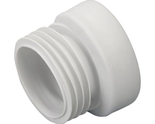 Manchette d'étanchéité Airfit DN110 excentrique réhaussement 20 mm pour WC blanc Adaptateur fileté en plastique blanc pour installations sanitaires