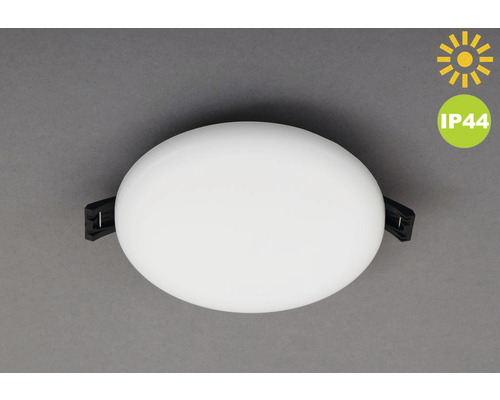Éclairage LED Plat plastique 1 x 7 W 700 lm blanc Ø 90 mm