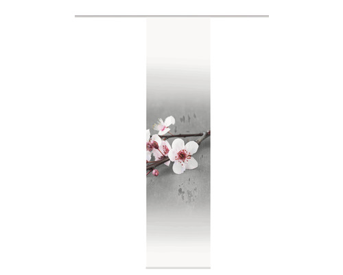 Panneau japonais Home Fashion Kiria blanc/gris 60x245 cm