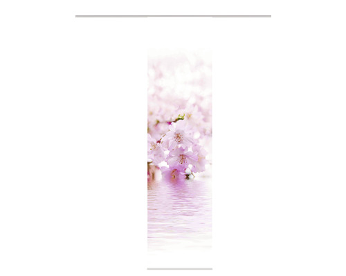Panneau japonais Home Fashion Orcida rose 60x245 cm