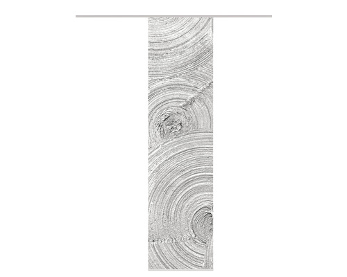 Panneau japonais Home Fashion Visker gris 60x245 cm