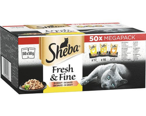 Sheba Fresh & Fine Geflügel 50x50 g