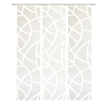 Panneau japonais avec motif abstrait pour la décoration de fenêtre