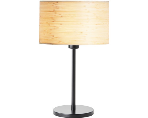 Lampe de table Romm 1 x E27 60W métal bambou