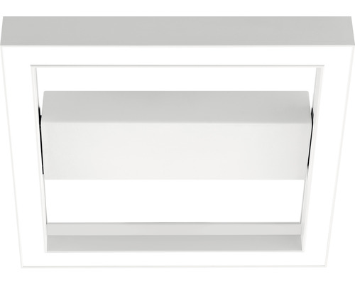 Quadratische Deckenleuchte mit indirekter Beleuchtung